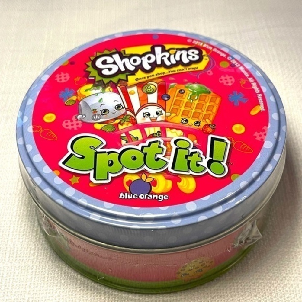 Spot It! Children’s Card Game - Shopkins Special Edition